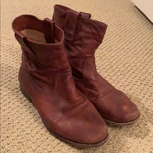 Frye Anna Short Booties